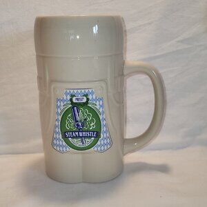 Steam Whistle Brewery Canada Premium Pilsner Beer Stein LEDERHOSEN Posit!